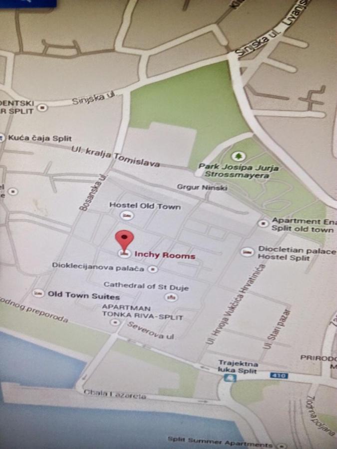 Inchy Accommodation - In The Center Of Diocletian'S Palace Spalato Esterno foto